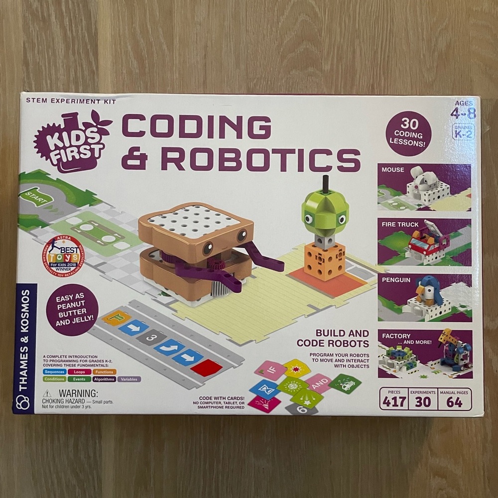 NEW IN BOX - Kids First Coding & Robotics (ages 4-8)